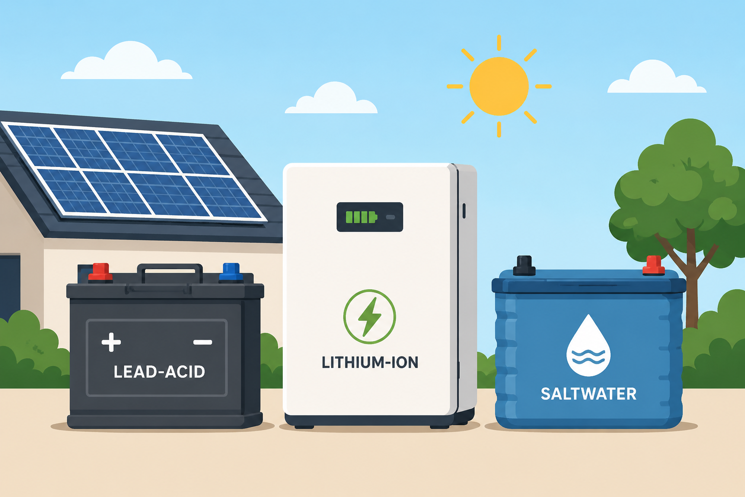 Solar Battery Types Explained: Which One Is Right for You?